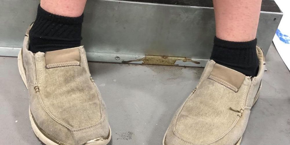 George’s shoes